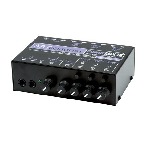 PowerMIX III – Three Channel Personal Stereo Mixer.